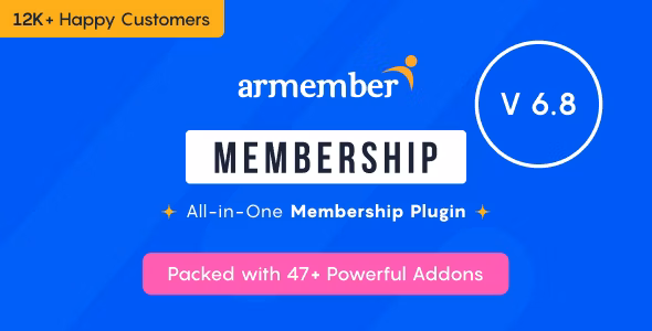 ARMember - WordPress Membership Plugin v6.8.1