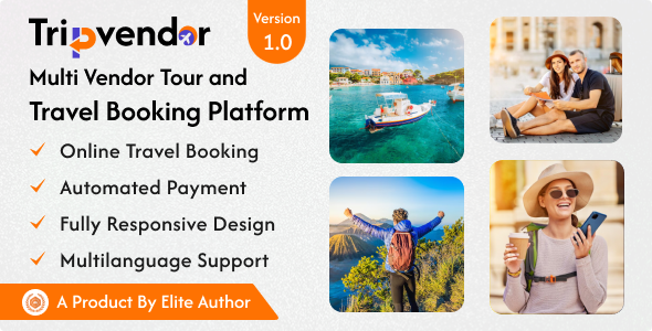 TripVendor - Multi Vendor Tour And Travel Booking Platform v1.0